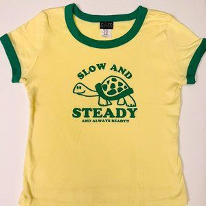 SLOW AND STEADY, AND ALWAYS READY!!! Turtle t-shirt/By rAre threads